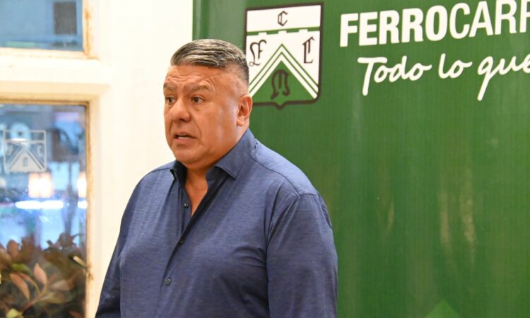 CHIQUI TAPIA VISITÓ FERRO