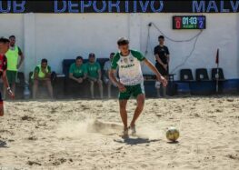 BEACH FÚTBOL: GOLEADA DEL FEMENINO, DERROTA DEL MASCULINO