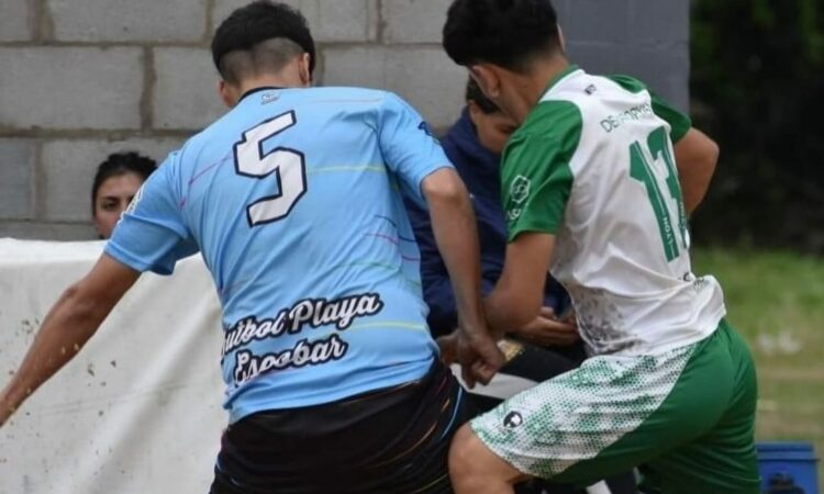 BEACH FÚTBOL: GANÓ EL MASCULINO