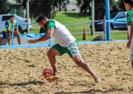 BEACH FÚTBOL: DOS GOLEADAS