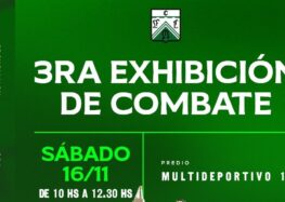 SE VIENE LA TERCERA EXHIBICIÓN DE COMBATE